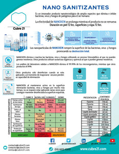 Nanoxen Sanitizante, Desinfectante 5Lt (Termonebulizador- En Caliente)