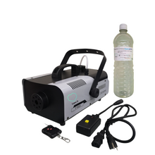 Cargar imagen en el visor de la galería, Maquina de Humo desinfectante termonebulizadora 900W+ 1 Litro de Nanoxen Sanitizante
